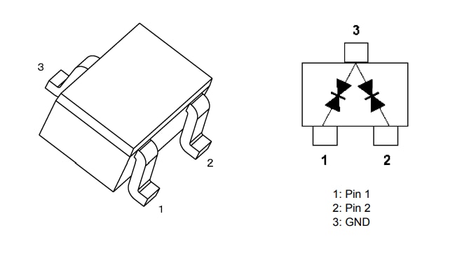 Toshiba DF Automotive ESD Protection Diodes